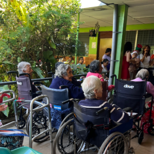 Santa For Seniors Christmas gift delivery to elderly residents in El Salvador