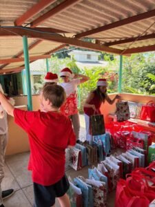 Santa For Seniors Christmas gift delivery to elderly residents in El Salvador