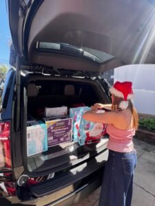 Santa For Seniors Christmas gift delivery to elderly residents in El Salvador